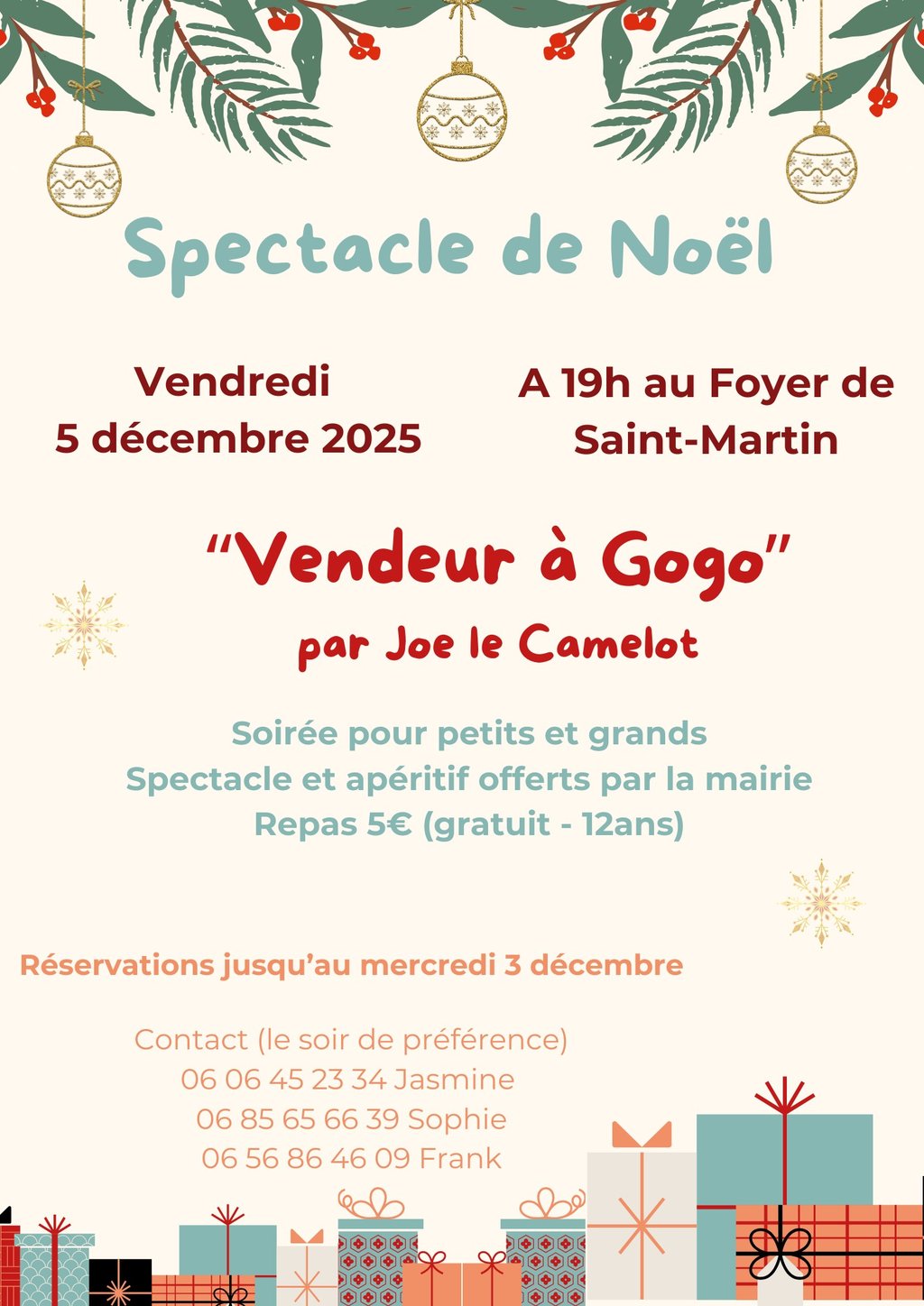 Saint-Martin fête Noël!