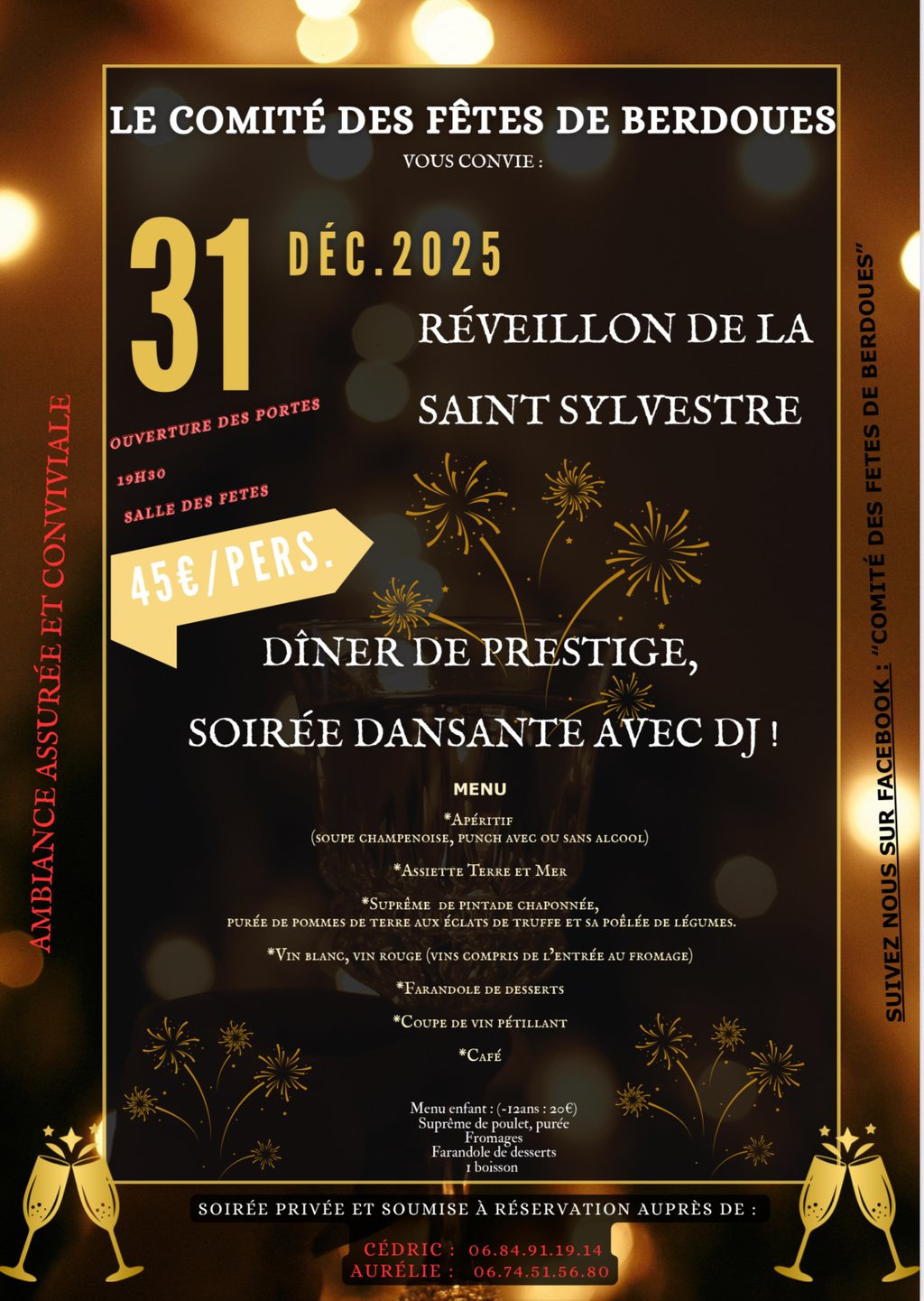 Réveillon de la ST Sylvestre