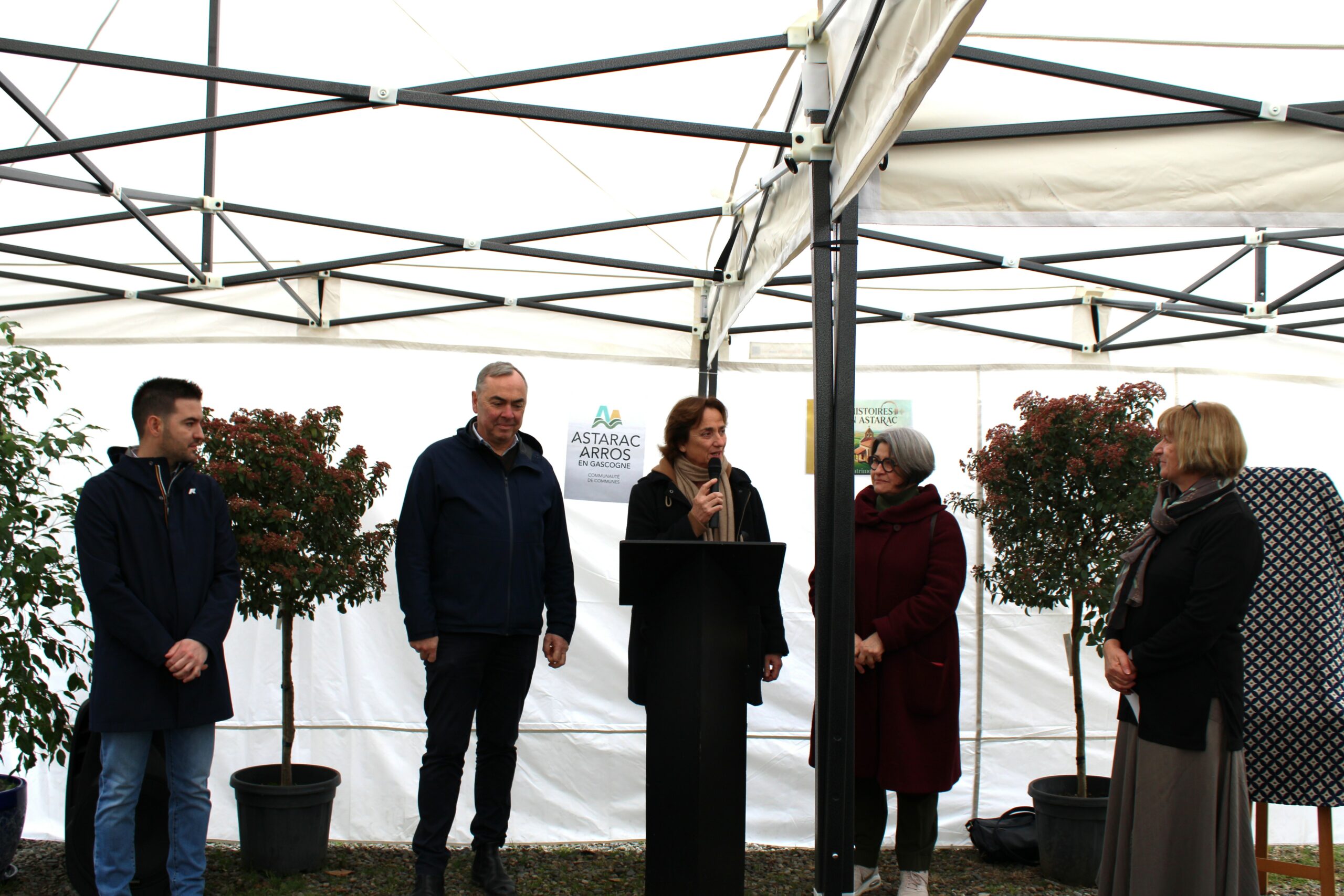 Inauguration plaque Pierre Potier