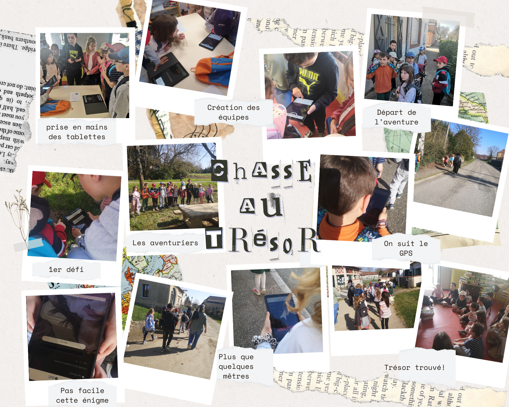 Chasse au trésort à l&rsquo;ALSH