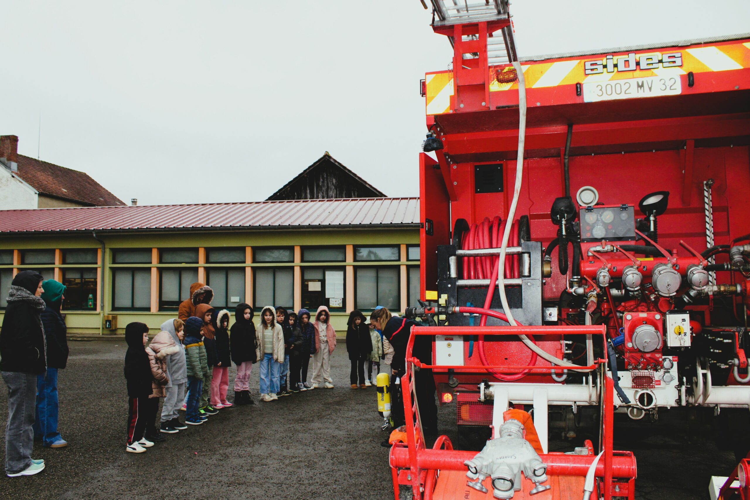 Intervention des pompiers à l&rsquo;école de Villecomtal-sur-Arros