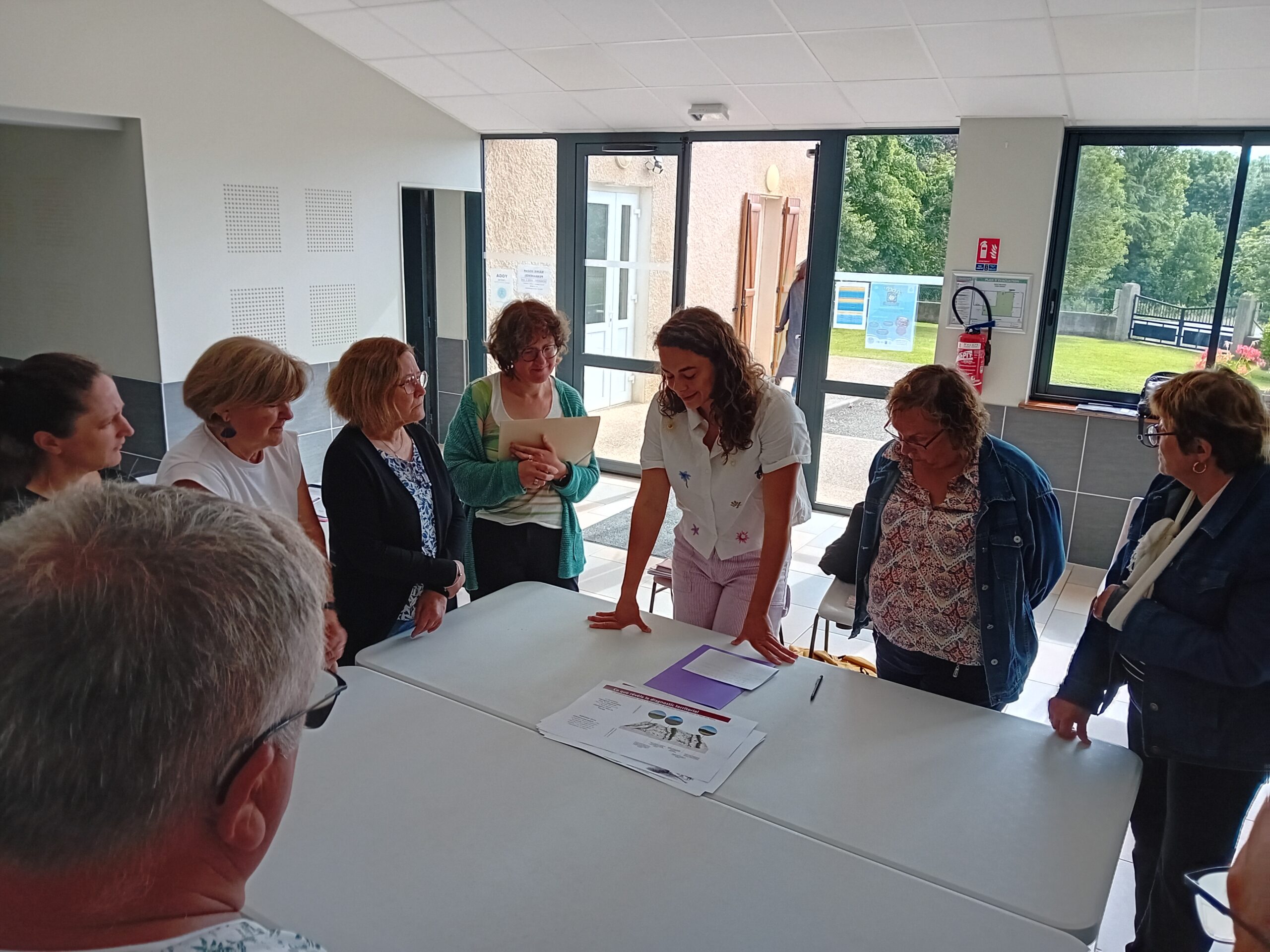 Première réunion de travail sur la Plan Paysage
