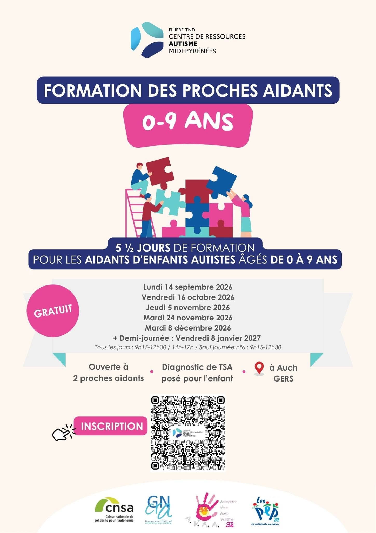 Soutien aux aidants d&rsquo;enfants autistes