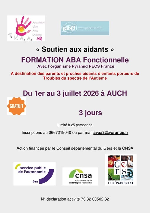 Soutien aux aidants d&rsquo;enfants autistes