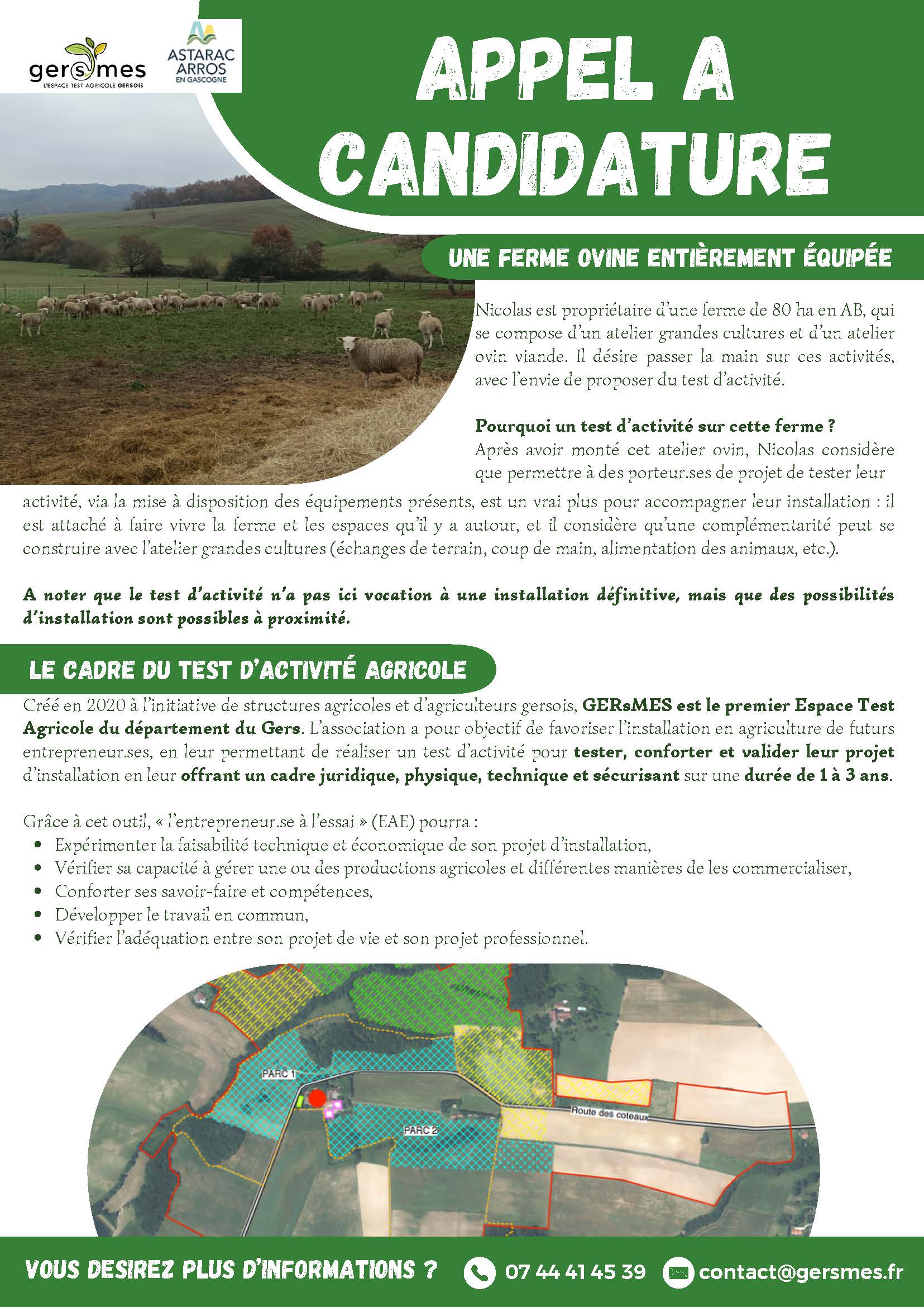 Vous avez un projet en élevage ovin ou caprin ? Testez-le avant de vous lancer !