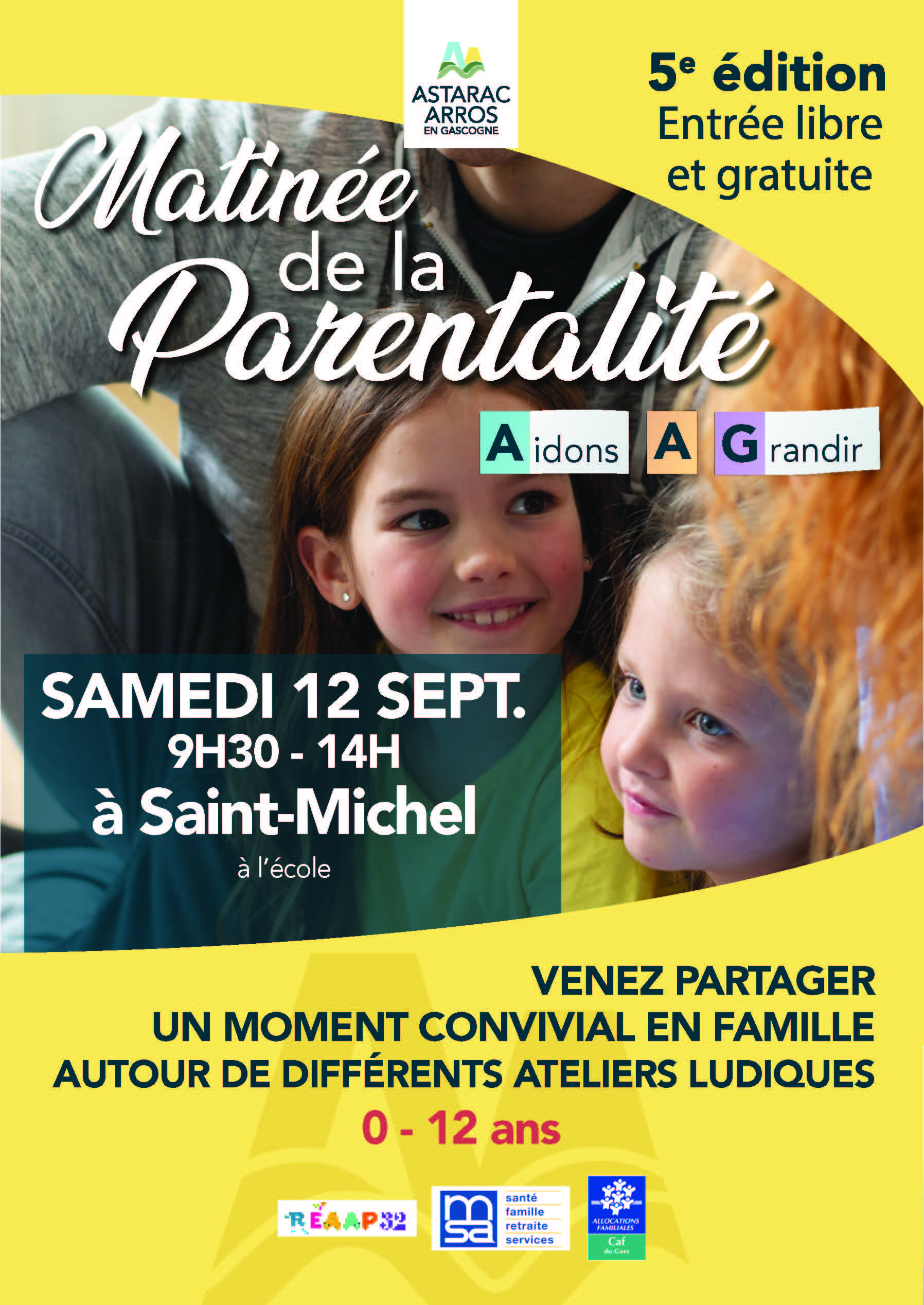 La Matinée parentalité d&rsquo;Astarac Arros en Gascogne… c&rsquo;est bientôt !